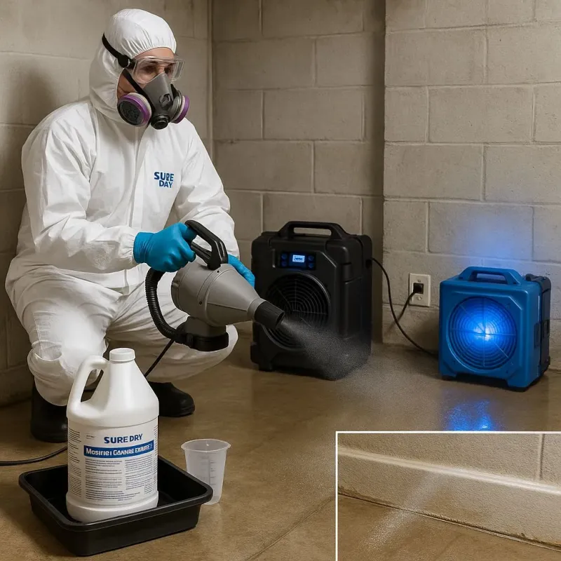 Sanitization and Odor Removal process in Oak Hill, WV