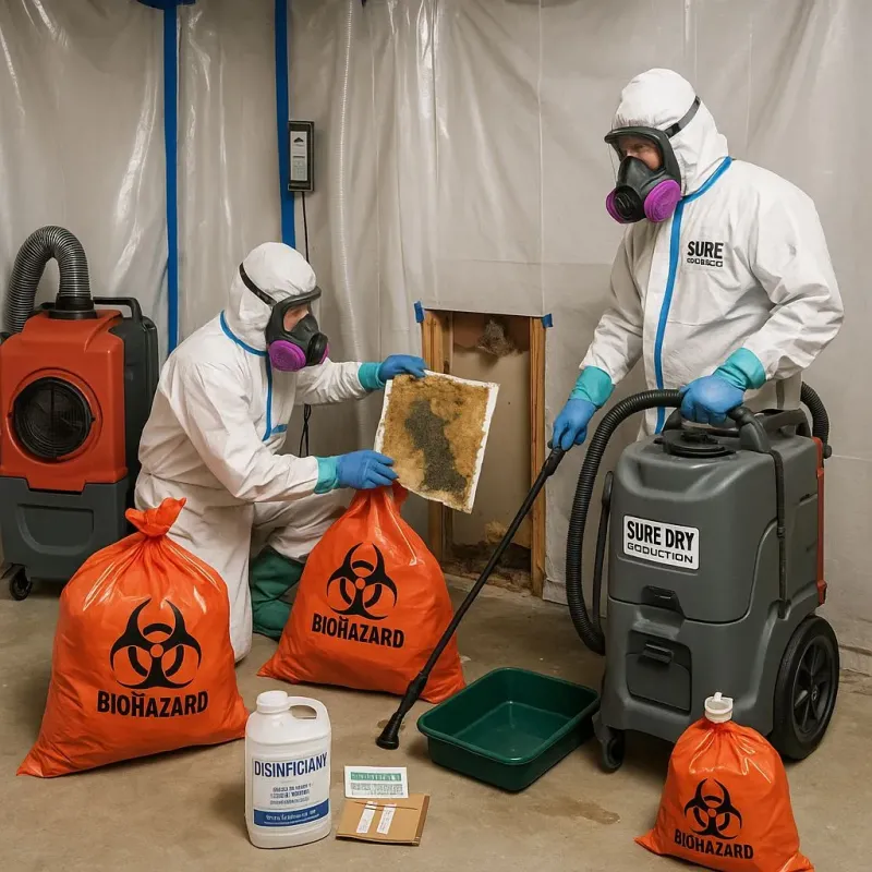 Contaminated Water Handling Protocols process in Oak Hill, WV