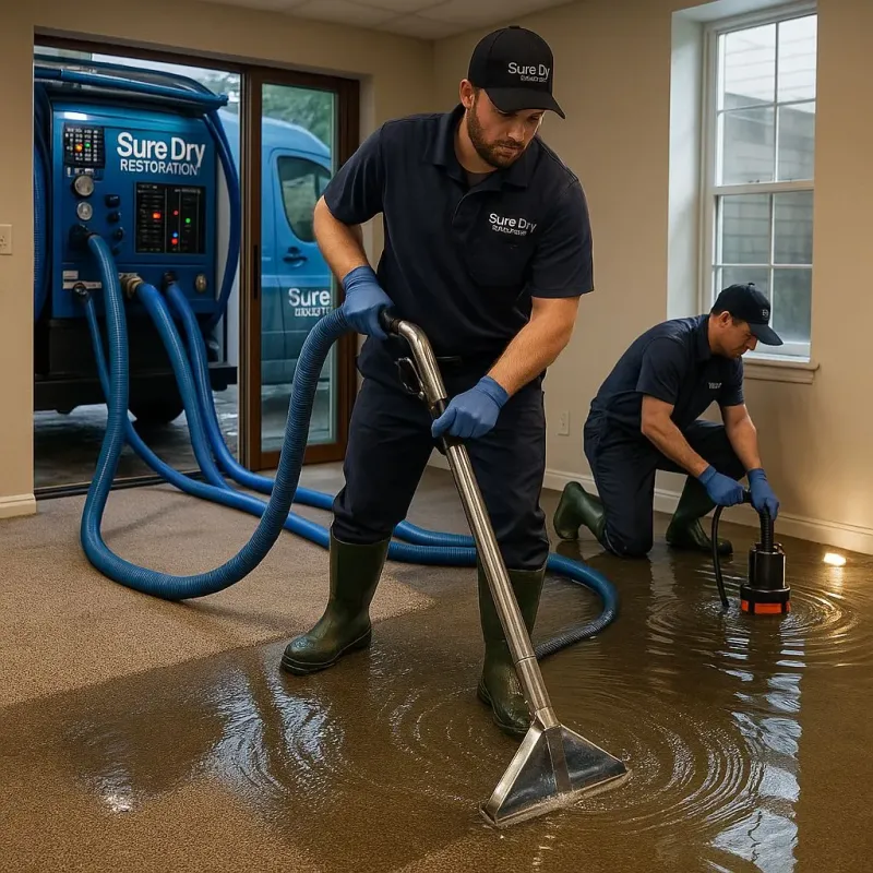 Water Extraction and Removal process in Oak Hill, WV